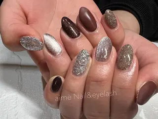 ネイル aime 中崎町のネイルデザイン