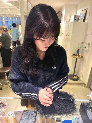 カラー 南部 綾音のヘアスタイル