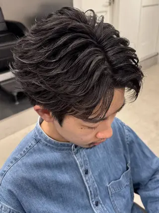 パーマ メンズ メンズパーマ/名駅 /カラー/SEIYAのヘアスタイル