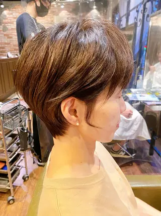 ショート FELIZA所属・似合わせの達人🔥 石川就平のヘアスタイル