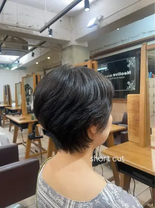 ショート 透明感カラー☆スパ☆ 石上遥楓のヘアスタイル