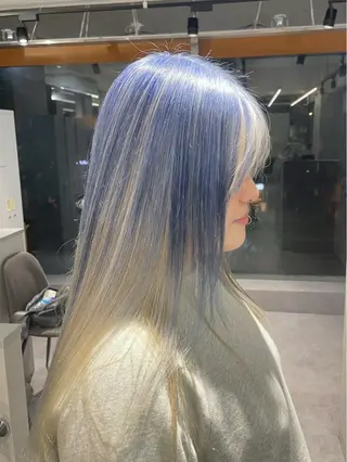 カラー 渡辺春衣 ♡デザインカラーのヘアスタイル