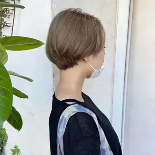 ショート カラー riffdesign labo帝塚山/竹井のヘアスタイル