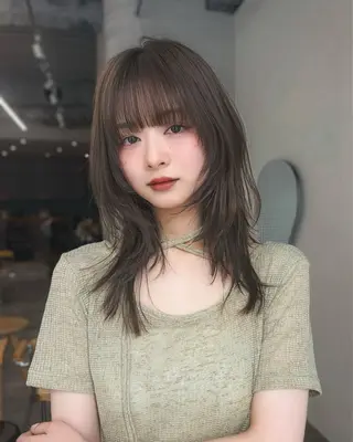 セミロング カラー hair  cruise piece所属・kohei 【期間限定募集】のヘアスタイル