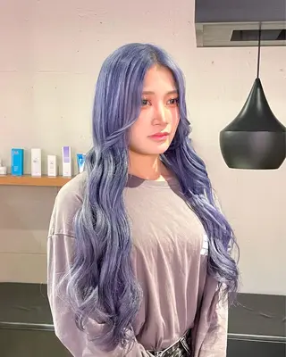 ロング カラー 髪質改善/ブリーチ /長山遼太郎のヘアスタイル