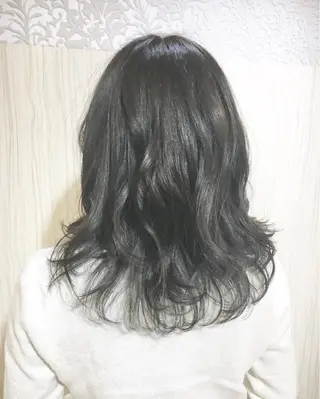 ショート ミディアム セミロング カラー パーマ ヘアアレンジ ✨艶髪✨透明感✨ 山内大樹のヘアスタイル