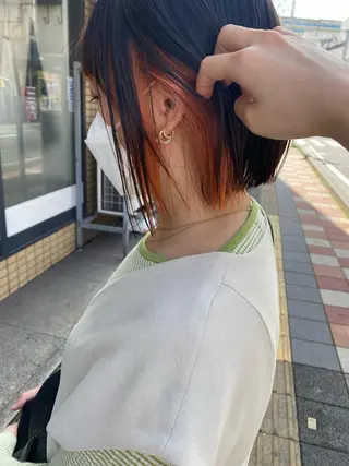 ショート W所属・小林 朋花のヘアスタイル