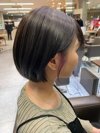 ショート カラー 🔥指名率No. 1 🔥⭐️ひかる⭐️のヘアスタイル