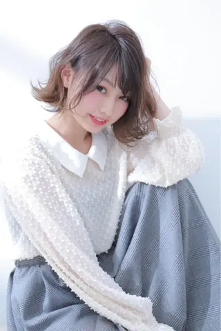 ショート LEVIJU hair所属・韓国ヘア🕊村上 ののこ🕊のヘアスタイル