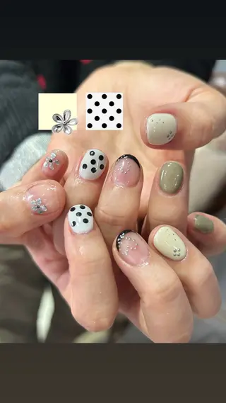 ネイル ASA nail / ニュアンス☀︎個性派のネイルデザイン