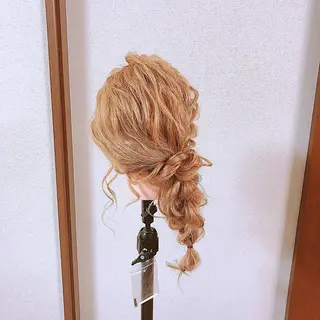 ロング ヘアアレンジ platinam doll南草津店のマツエク・マツパデザイン