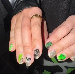 ネイル MITSUKI🪡 海外/個性派/ロングのネイルデザイン