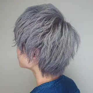 メンズ ブリーチ/ヘアケア/ 艶髪/イギチハルのヘアスタイル