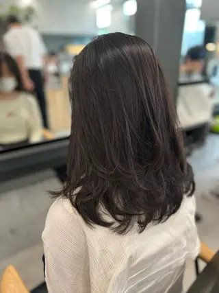 ロング 誰よりも丁寧なカット 🍀小林輝のヘアスタイル