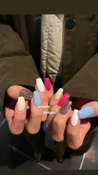 ネイル 🪷福本 亜実　/大阪心斎橋のネイルデザイン