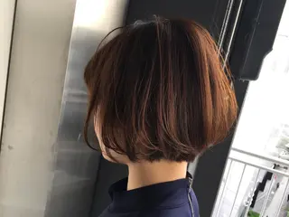 ショート カラー メンズヘア/レイヤー /ボブ山内春輝のヘアスタイル