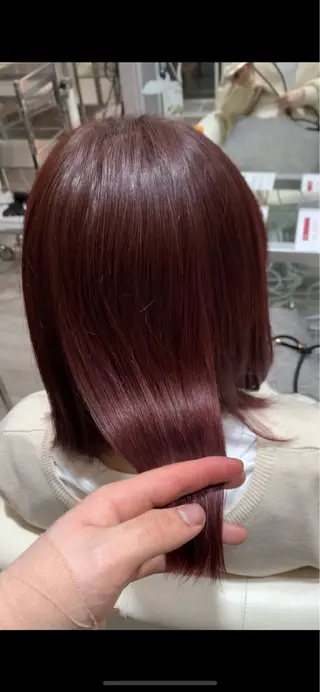 ミディアム カラー WILL西宮店所属・WILL西宮野崎琴水 /透明感カラーのヘアスタイル