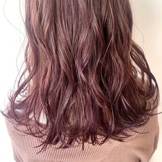 ミディアム カラー 【azure横浜】 🧸misaki🌸のヘアスタイル