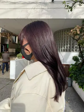 ミディアム カラー お任せヘア☘️☘️ 及川渚のヘアスタイル