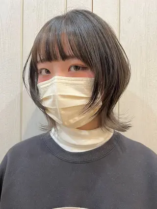 ショート 透明感カラー🍃 レイヤースタイル✨葵のヘアスタイル