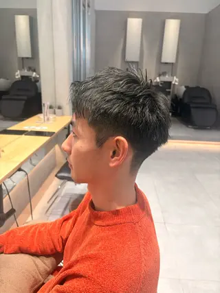 メンズ 🌷花音🌷艶カラー /ダブルカラーのヘアスタイル