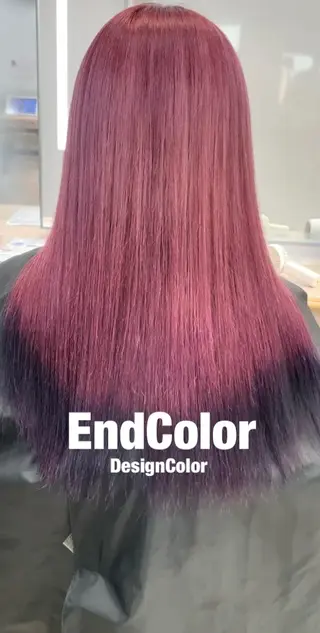 ロング カラー ヘアアレンジ 🍒KIKUCHI KANAE🍒のヘアスタイル