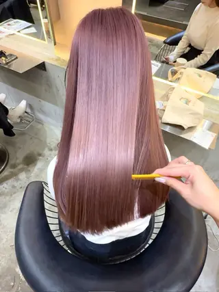 ロング カラー 髪質改善/ボブ/ ハイトーン❣️yuiのヘアスタイル