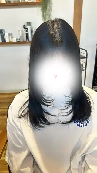 セミロング 🍒ケアカラー🍒 AKAね🤍のヘアスタイル