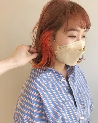 カラー 🌈ハイトーン/ ワタル🌈のヘアスタイル