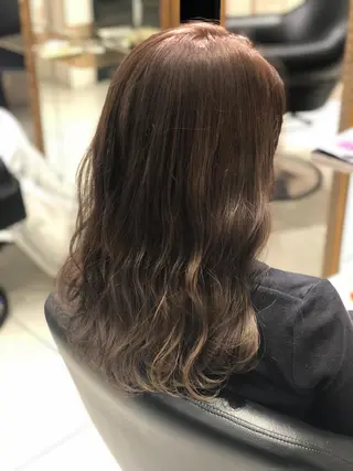 ロング カラー 永井大樹✨ 透明感カラー✨のヘアスタイル