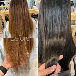 ロング カラー 舘野 太嘉宏のヘアスタイル