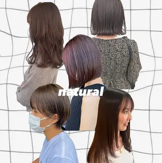 ミディアム 美容室LAND所属・濱口 真優のヘアスタイル