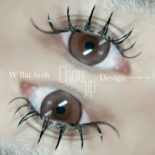 マツエク・マツパ Chou2jip 古賀繪里加のマツエク・マツパデザイン