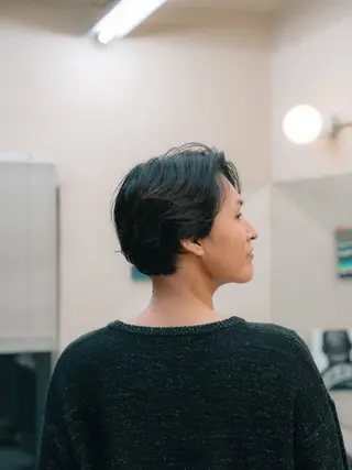 ミディアム カラー パーマ メンズ 🔗メンズサロン🔗 Kieのヘアスタイル