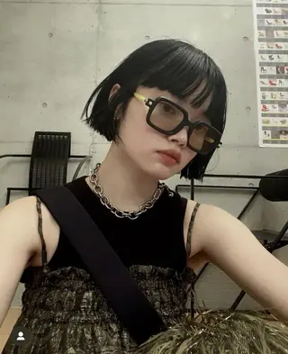 ショート 似合わせカット/ 個性派🩶LANAのヘアスタイル