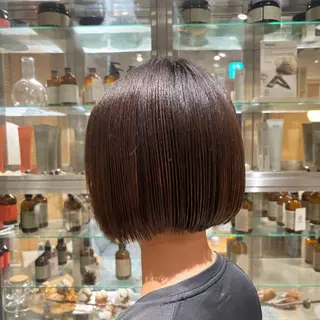 ショート organic+live所属・山﨑 心優のヘアスタイル