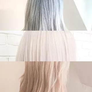 ロング カラー 艶髪✨ブリーチ職人 井手正康のヘアスタイル