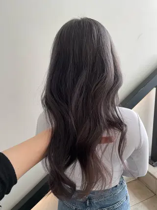 ロング カラー 韓国ヘア/ネイル kanako🤍🫧のヘアスタイル