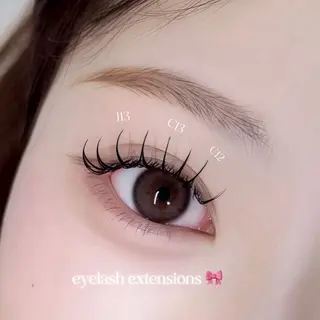 マツエク・マツパ eyelash 🐰 パーマ眉のマツエク・マツパデザイン