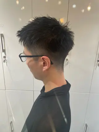 メンズ 赤み無し柔らかカラー 【梅田】madokaのヘアスタイル