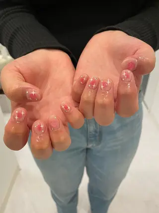 ネイル 束感まつ毛/ネイル/ LED♥KIRARAのマツエク・マツパデザイン