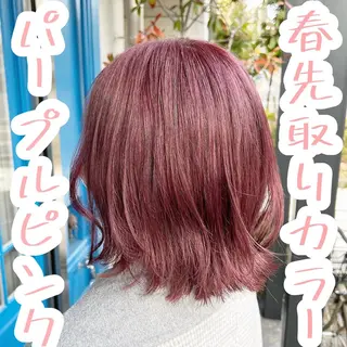 ミディアム カラー 小嶋 秀明/ 本物の髪質改善⭐️のヘアスタイル