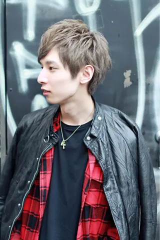 メンズ LAS 代表 ナガカワ コウヘイのヘアスタイル