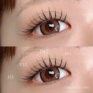 マツエク・マツパ HARUHARU Reiのマツエク・マツパデザイン