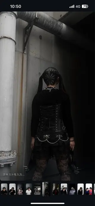 西尾 海飛のヘアスタイル