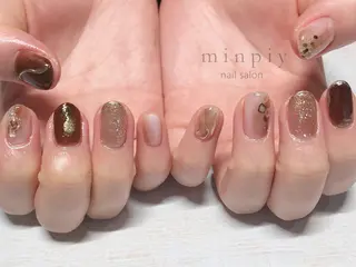 ネイル 𖡼 yumenoのネイルデザイン