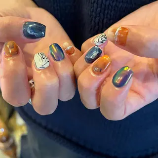 ネイル Trico Antique所属・岩本 杏のネイルデザイン