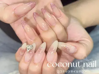 ネイル 神田 ココナッツのネイルデザイン