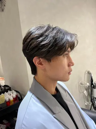 メンズ メンズセンターパート 🇰🇷wakanaのヘアスタイル