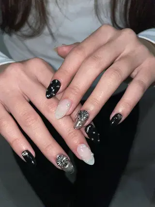 ネイル GO TODAY 吉祥寺Glint所属・うの 韓国ﾈｲﾙ໒꒱⋆⭒˚のネイルデザイン